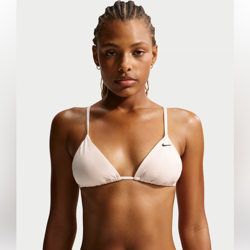 Nike Women's Effortless Bikini Top White Size Large